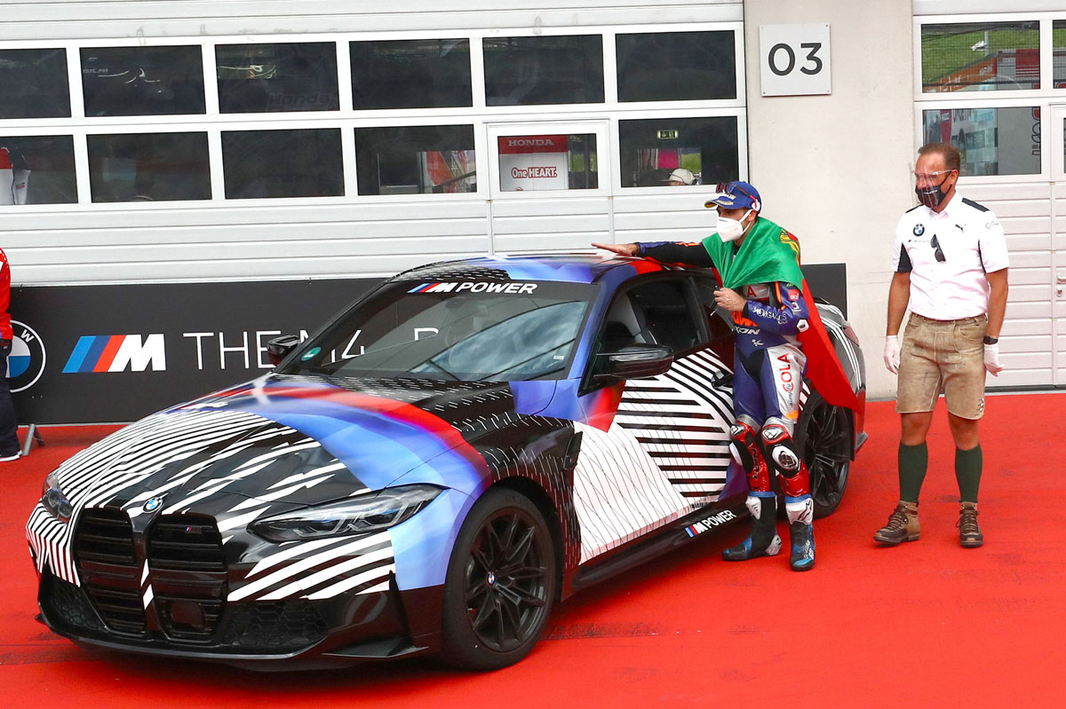 MIGUEL OLIVEIRA GANHA UM BMW M4 COUPE APÓS VENCER NO MOTO GP, foto 3
