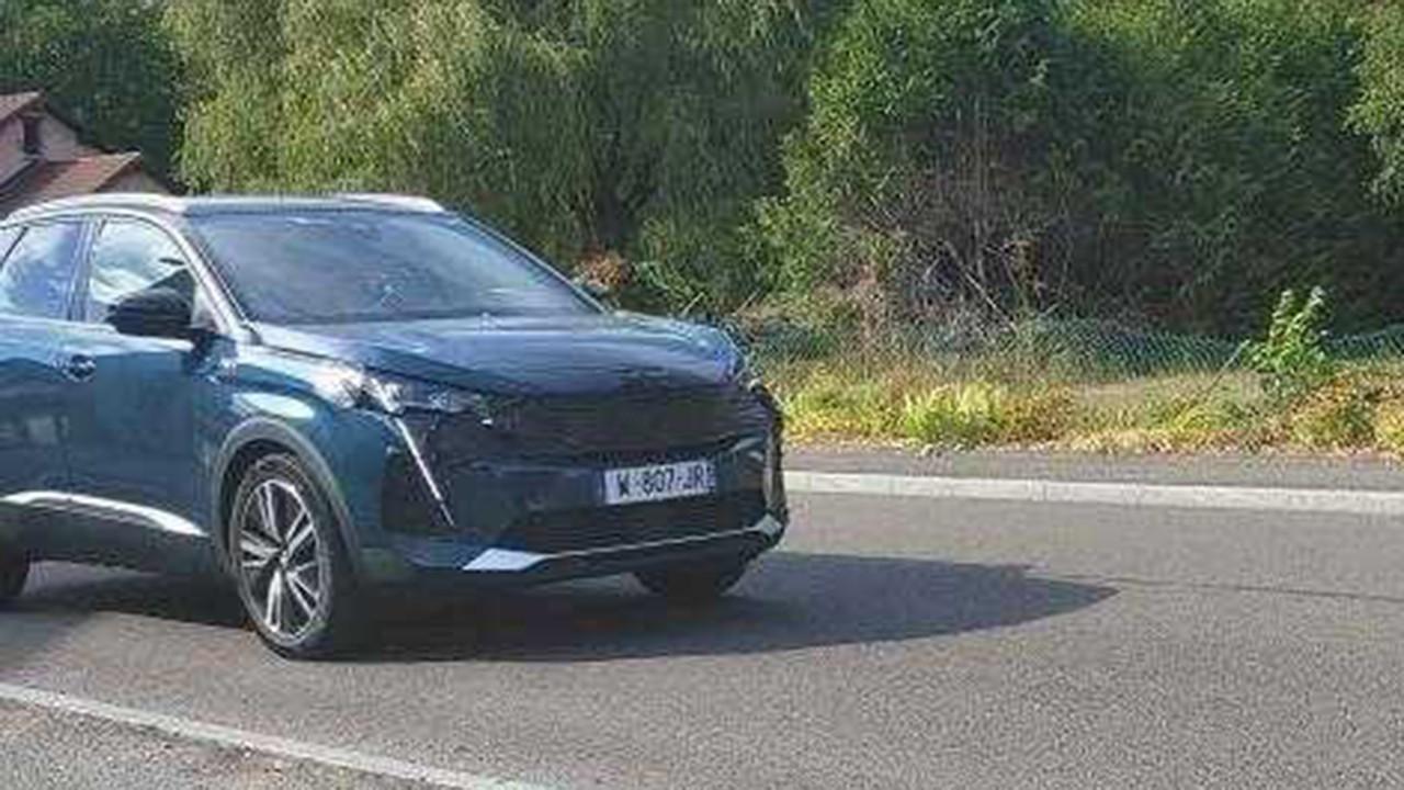 FLAGRADO O NOVO PEUGEOT 3008 2021 FALTANDO POUCOS DIAS PARA SUA APRESENTAÇÃO, foto 4