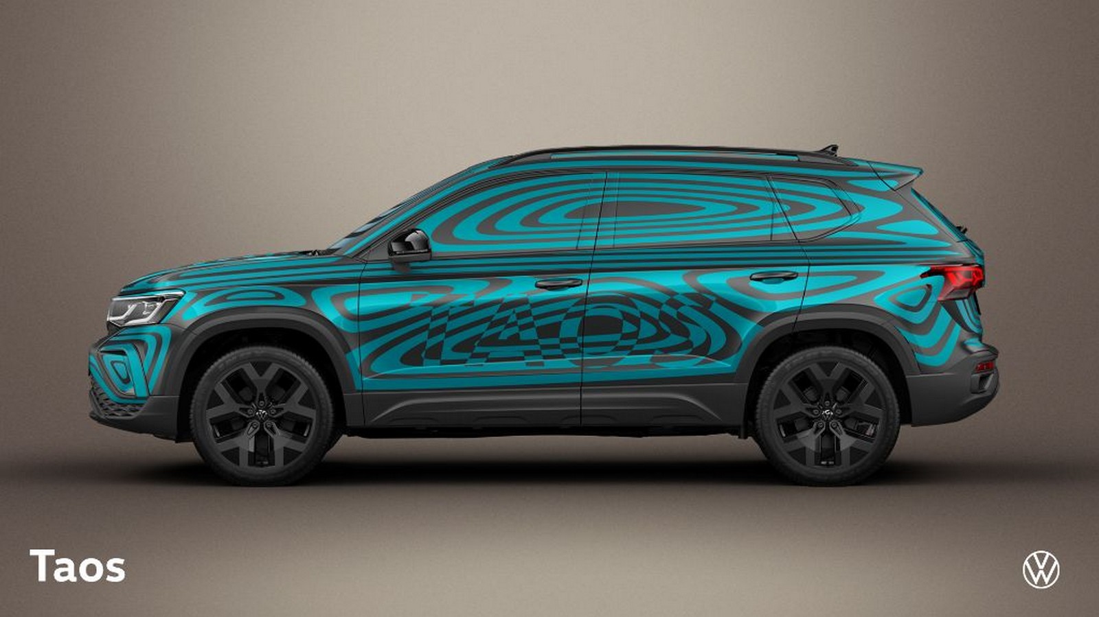 VOLKSWAGEN APRESENTA O TAOS COM UMA CAMUFLAGEM VIBRANTE, foto 2