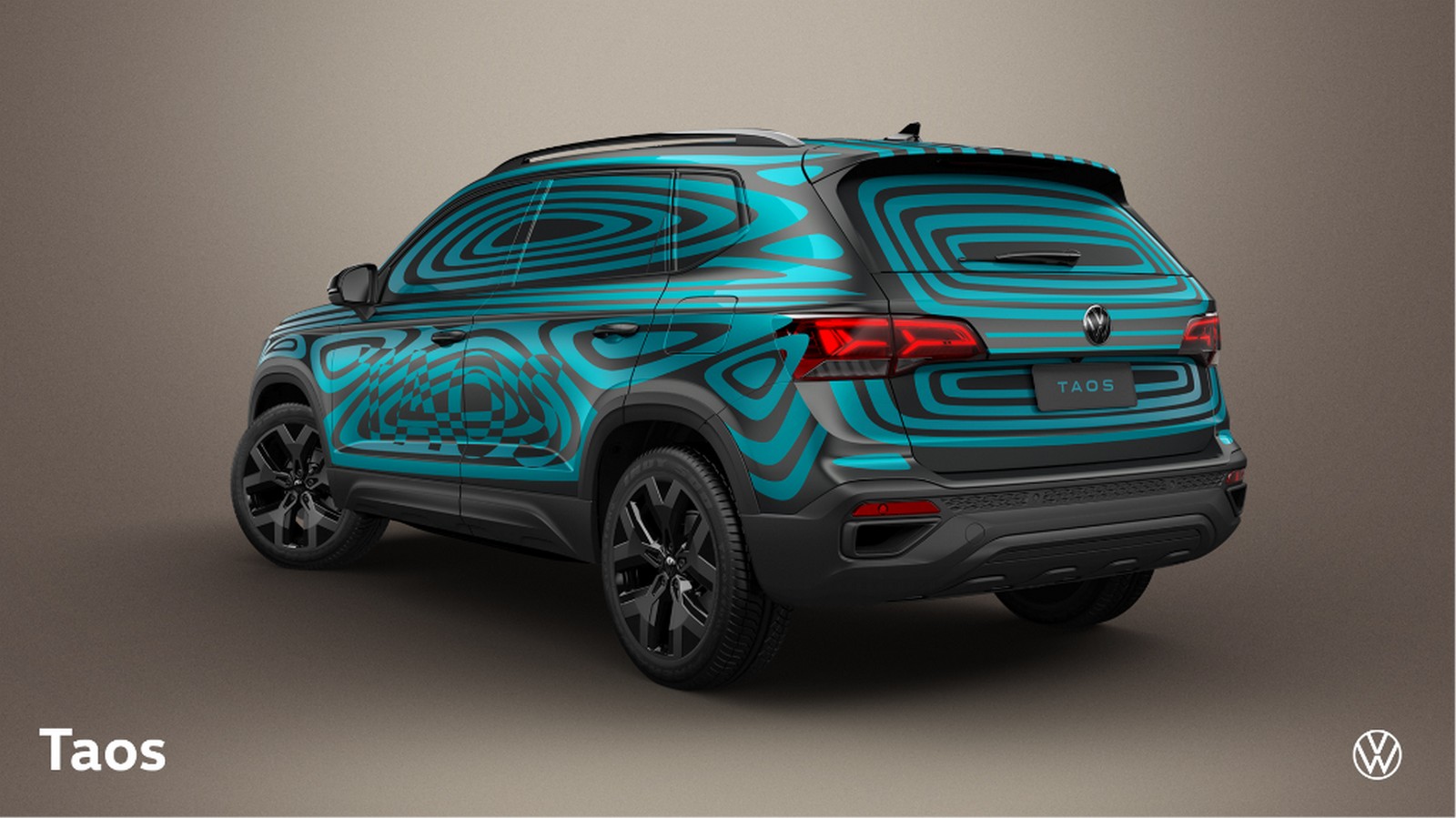 VOLKSWAGEN APRESENTA O TAOS COM UMA CAMUFLAGEM VIBRANTE, foto 3