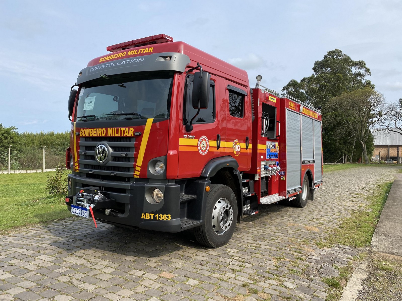 VINTE CAMINHÕES VOLKSWAGEN REFORÇAM FROTA DO CORPO DE BOMBEIROS DO RIO GRANDE DO SUL, foto 1