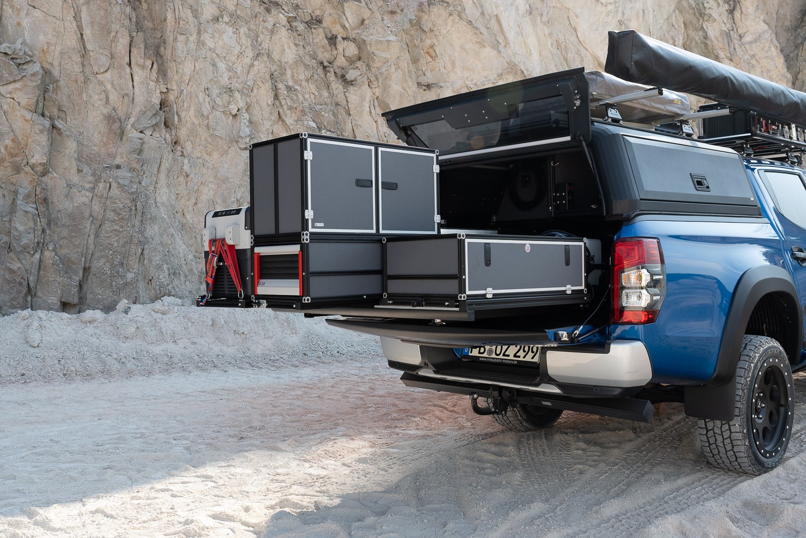 MITSUBISHI L200 RECEBE NA EUROPA UMA LINHA DE ACESSÓRIOS FOCADA NO MUNDO DO CAMPING, foto 4