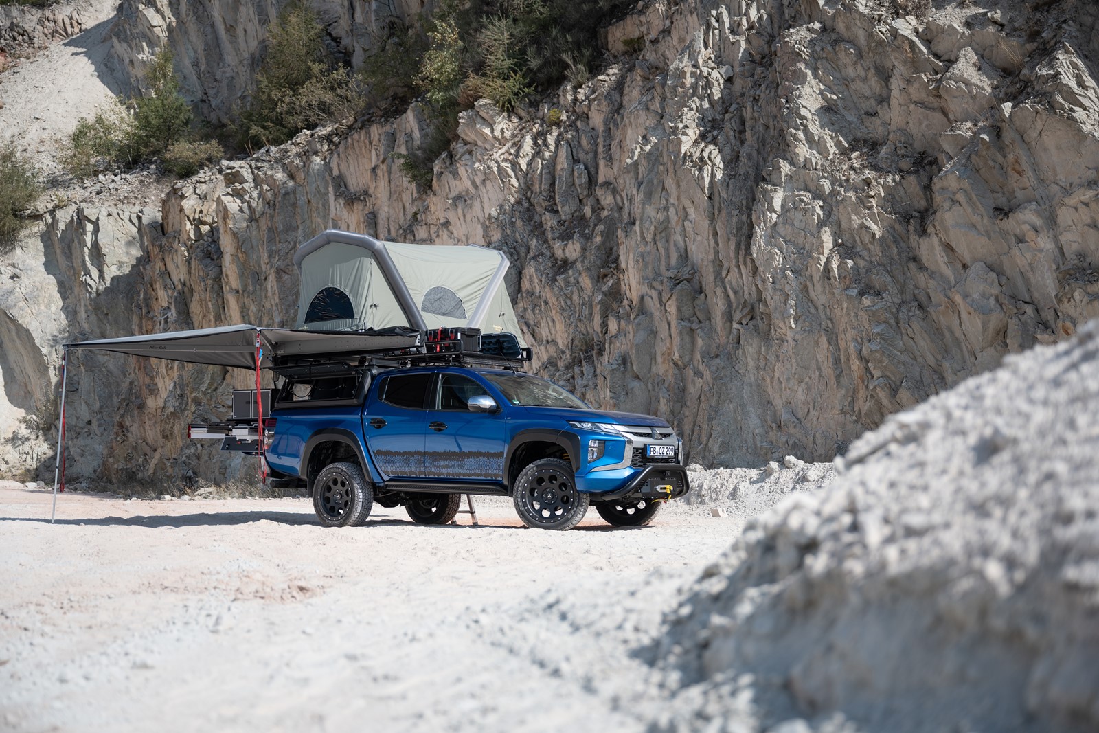 MITSUBISHI L200 RECEBE NA EUROPA UMA LINHA DE ACESSÓRIOS FOCADA NO MUNDO DO CAMPING, foto 6