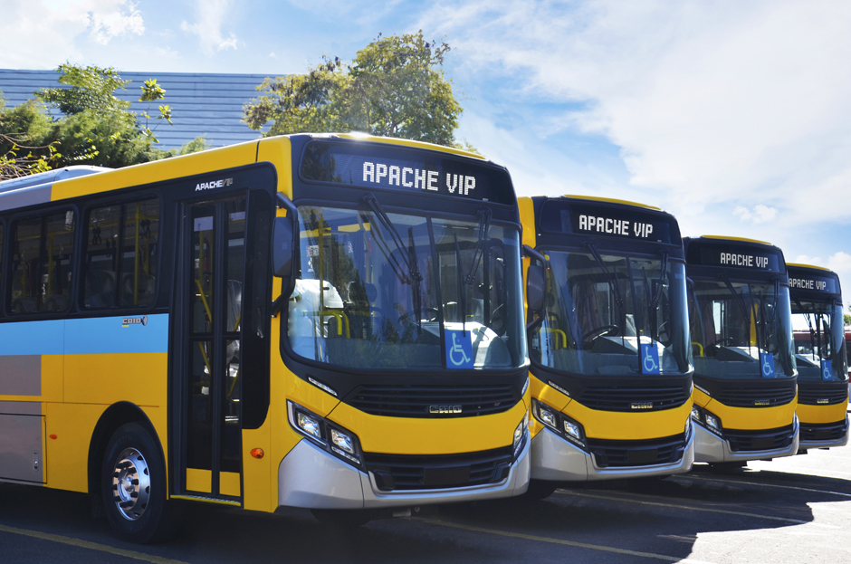 CAIO FORNECE QUATRO ÔNIBUS APACHE VIP PARA EL SALVADOR, foto 1