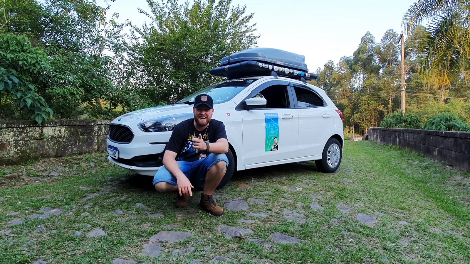 MINISSÉRIE CONTA A HISTÓRIA DE AVENTUREIRO PELA AMÉRICA DO SUL COM SEU FORD KA 1.0, foto 2