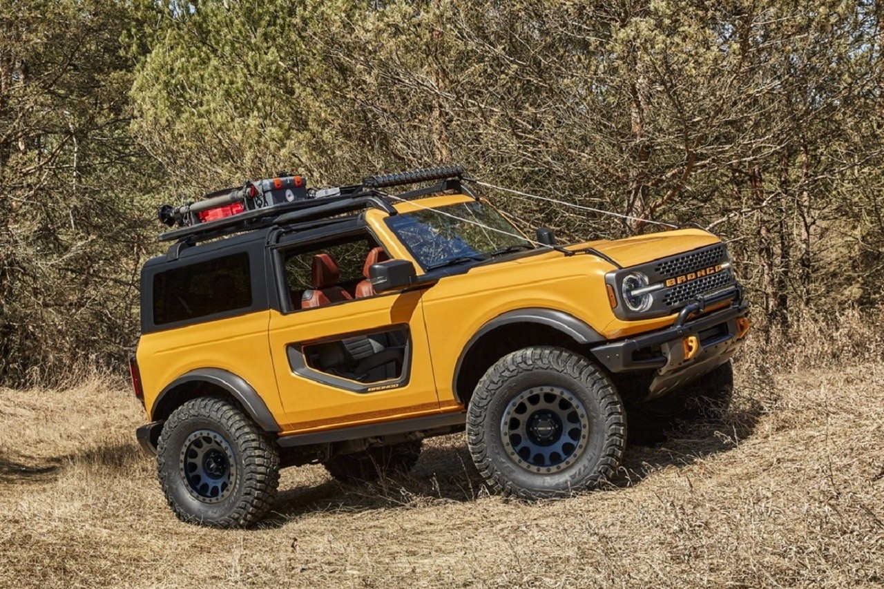 AS PECULIARES PORTAS PERFURADAS DO FORD BRONCO NÃO CHEGARÃO À PRODUÇÃO, foto 1