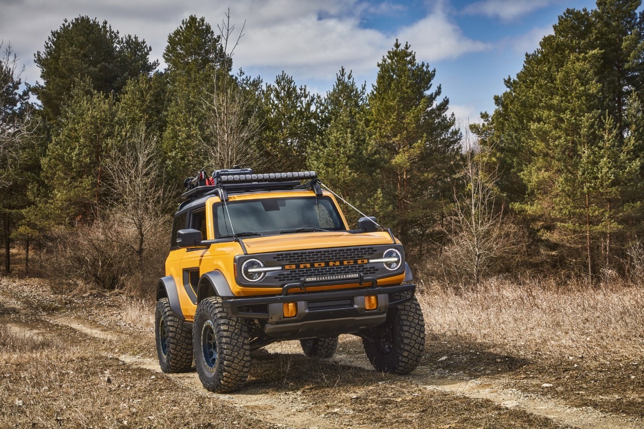 AS PECULIARES PORTAS PERFURADAS DO FORD BRONCO NÃO CHEGARÃO À PRODUÇÃO, foto 4