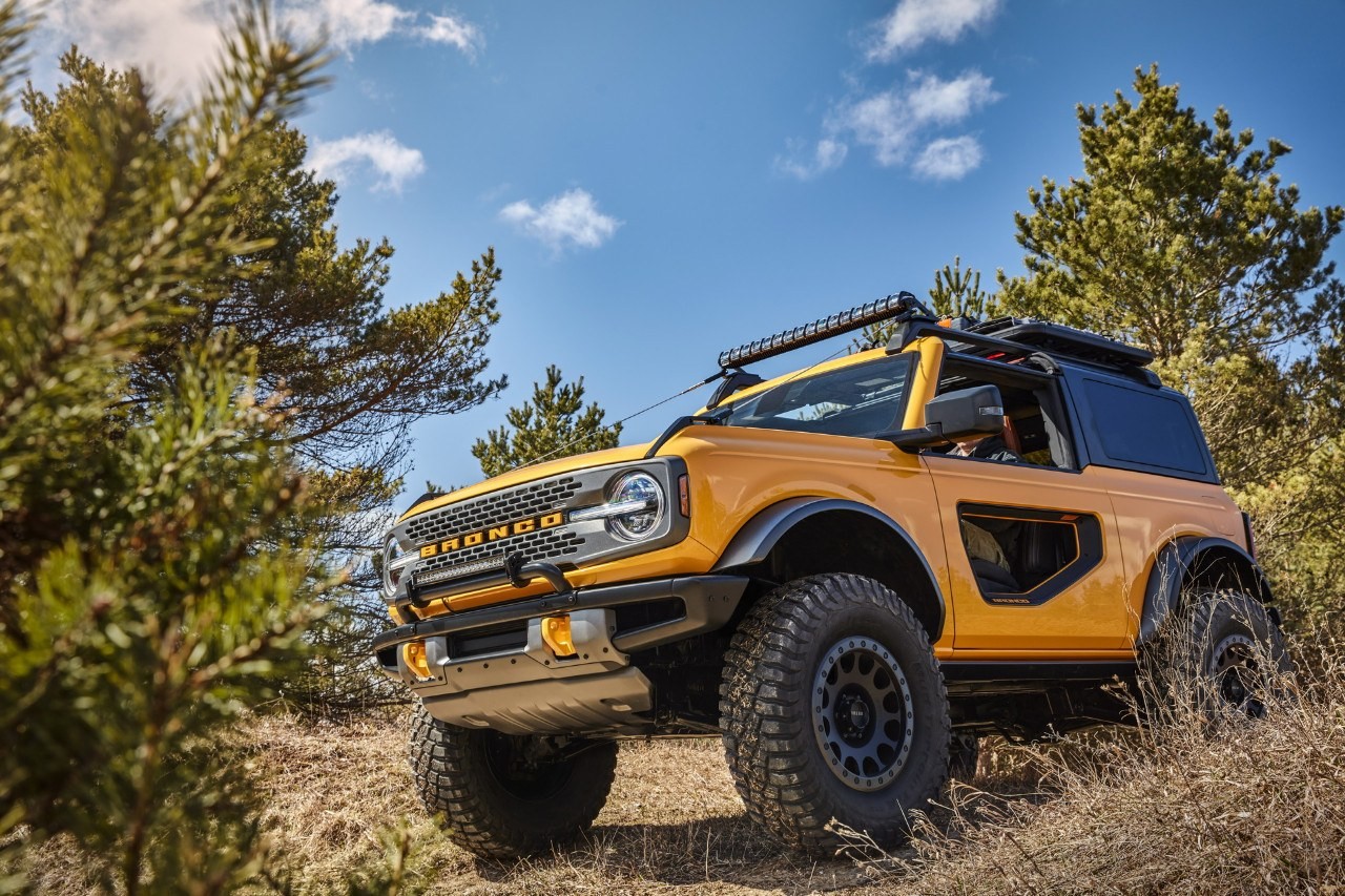 AS PECULIARES PORTAS PERFURADAS DO FORD BRONCO NÃO CHEGARÃO À PRODUÇÃO, foto 5