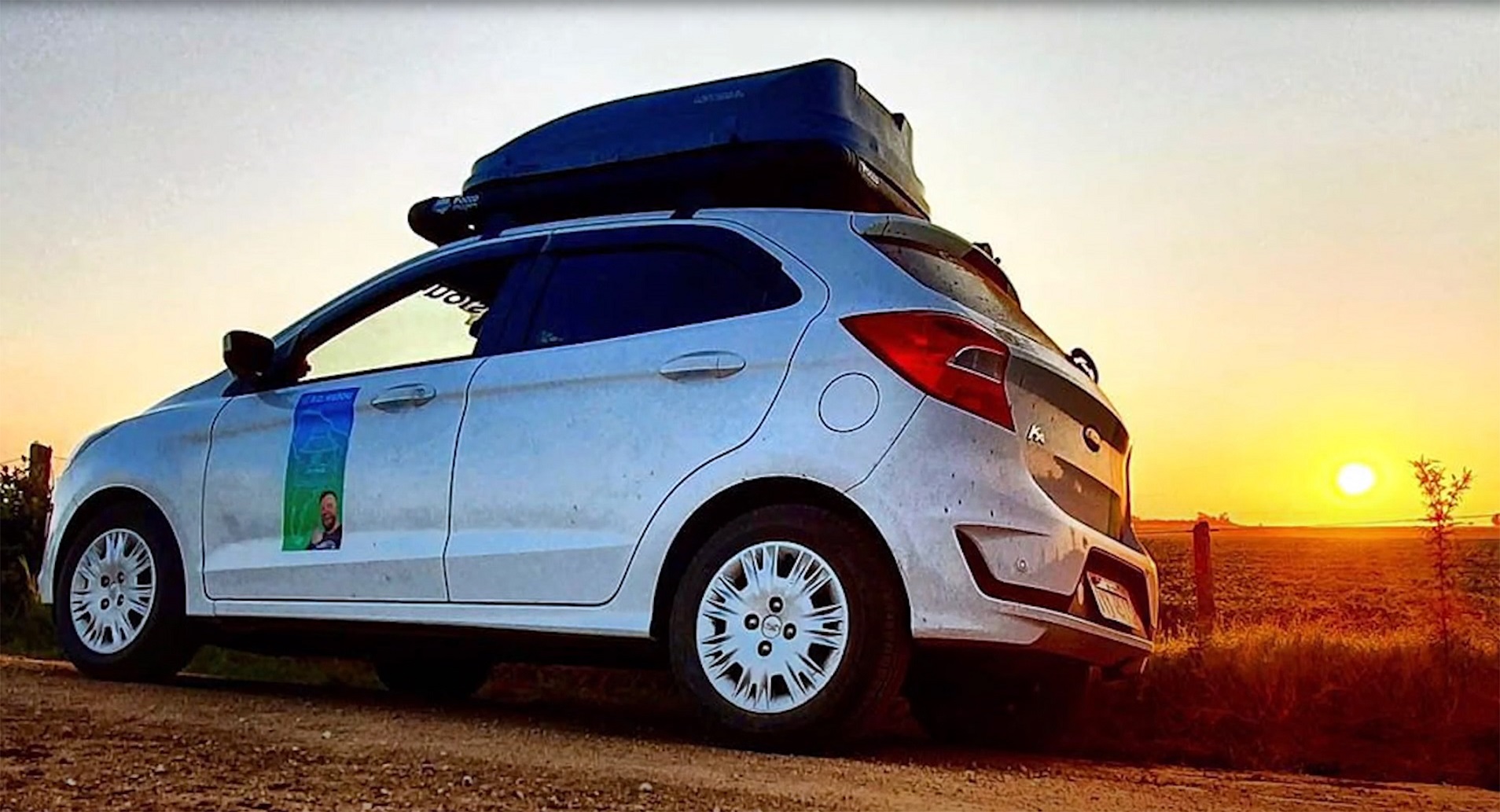 AVENTUREIRO CHEGA À ARGENTINA COM SEU FORD KA 1.0 TRANSFORMADO EM MOTORHOME, foto 2