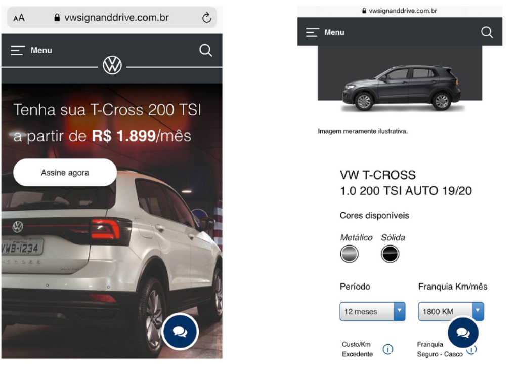 VOLKSWAGEN LANÇA PROGRAMA DE CARRO POR ASSINATURA, foto 2