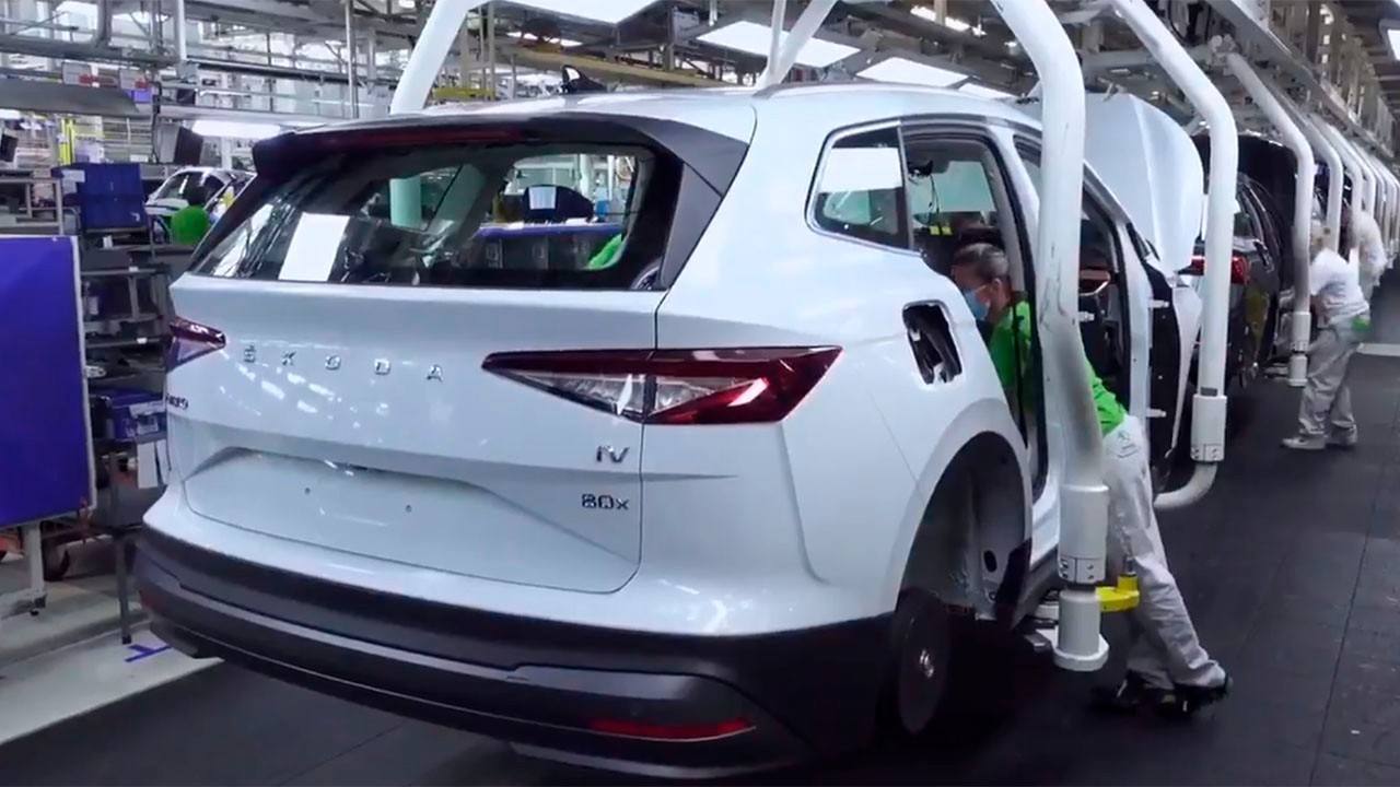 COMEÇOU A PRODUÇÃO DO SKODA ENYAQ iV, O ESPERADO SUV ELÉTRICO CHECO, foto 2