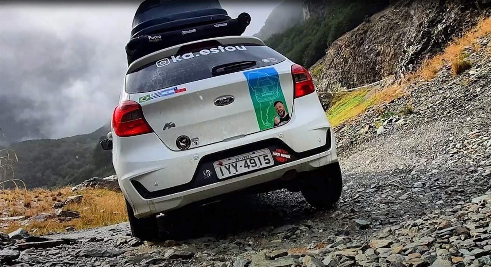 AVENTUREIRO FICA PRESO NO CHILE COM SEU FORD KA NO MEIO DA PANDEMIA, foto 3