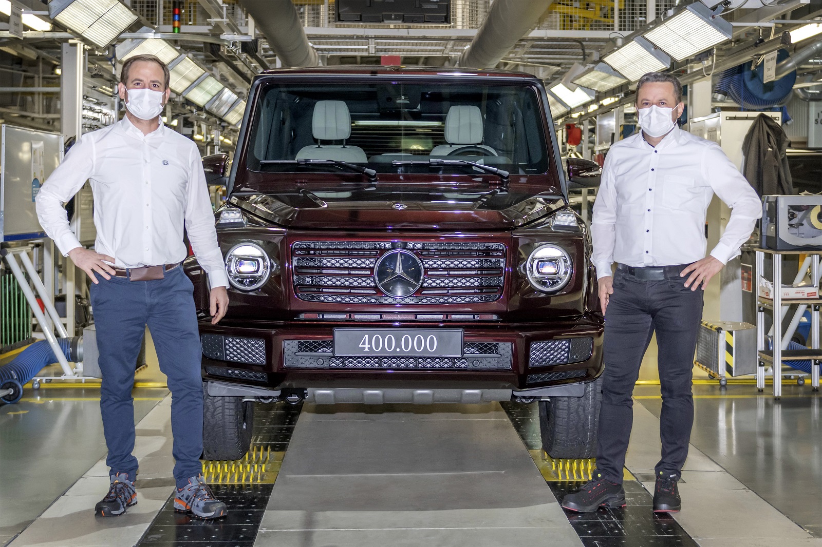 MERCEDES-BENZ G CLASS ALCANÇA AS 400.000 UNIDADES FABRICADAS, foto 1