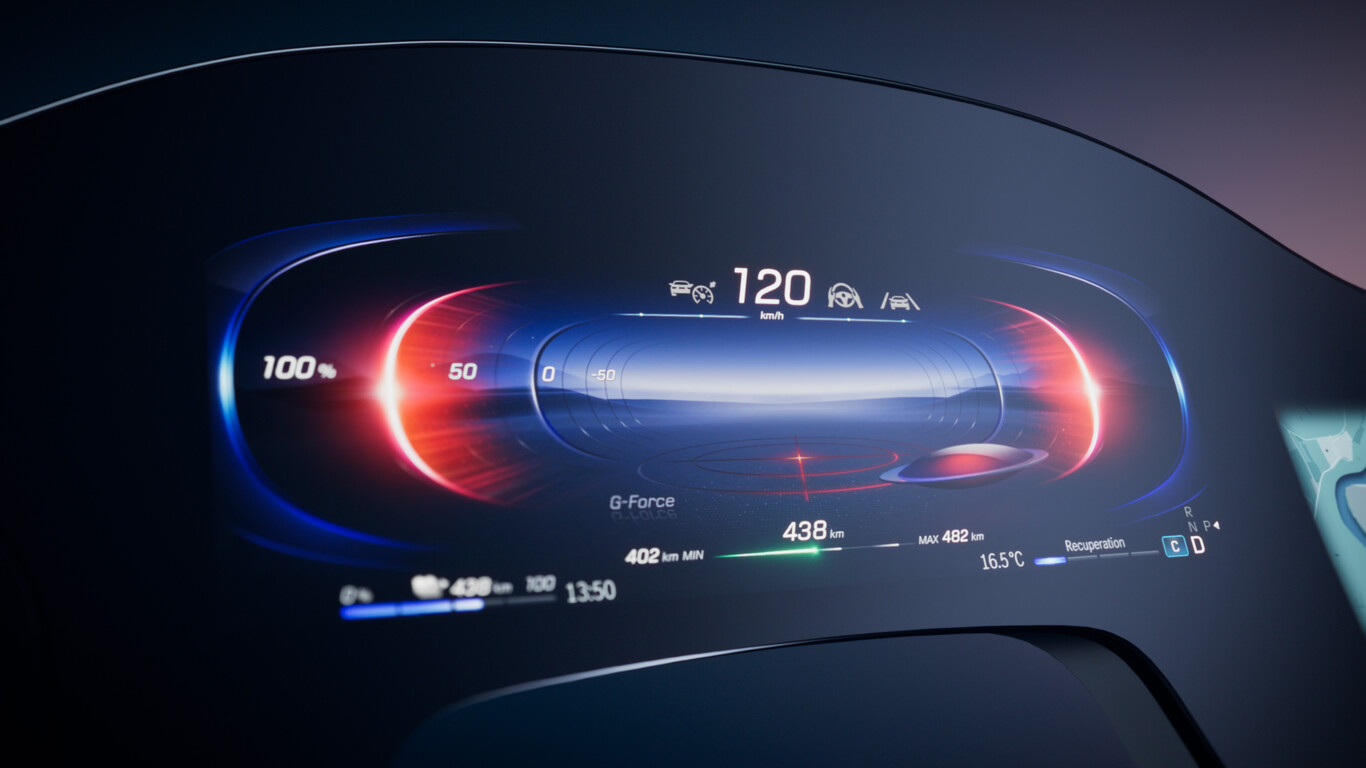 MBUX HYPERSCREEN: MERCEDES-BENZ MOSTRA O FUTURO DO SEU INFOTAINMENT A BORDO, foto 2