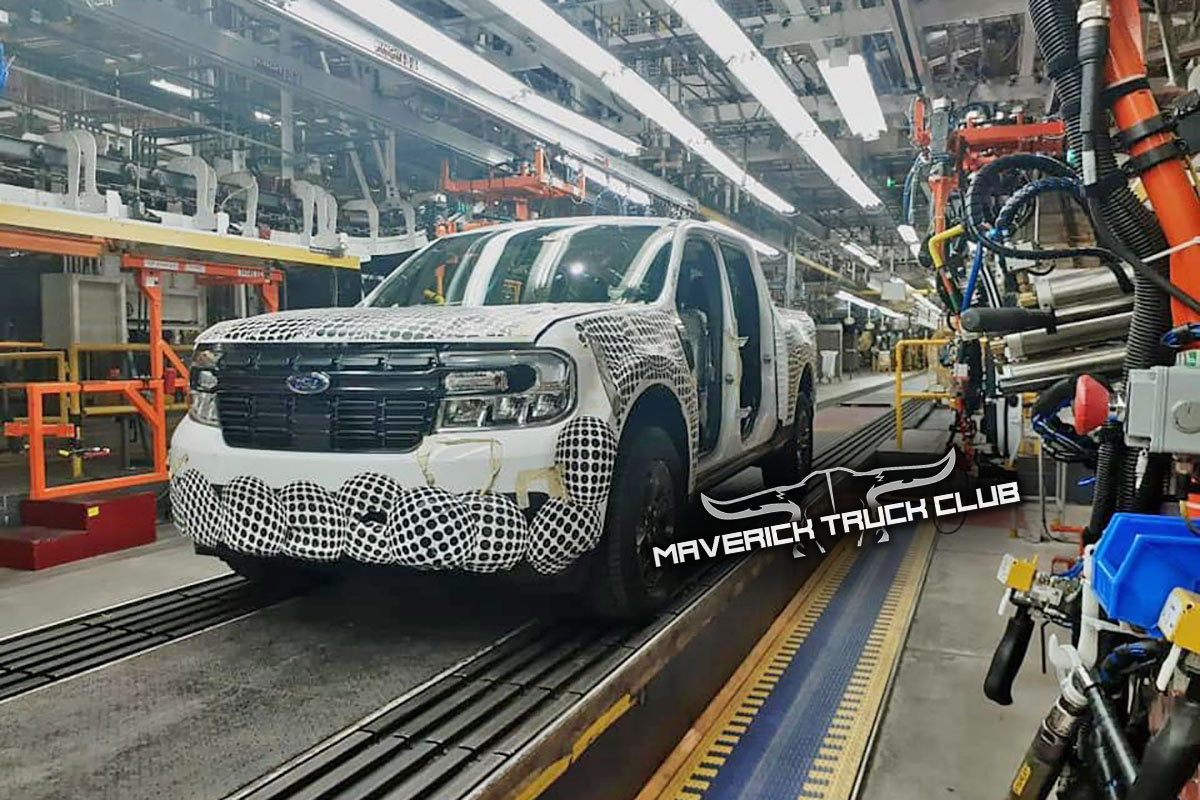 FORD MAVERICK 2022 REVELA SUA FRENTE PRATICAMENTE DESPIDA, foto 1