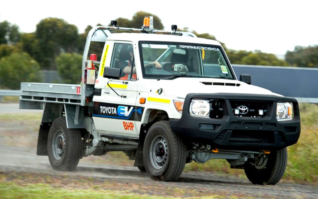 PRIMEIRO TOYOTA LAND CRUISER ELÉTRICO NÃO É EXATAMENTE MODERNO, foto 1