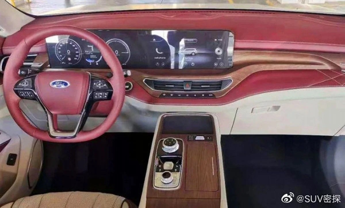 NOVAS FOTOS FLAGRANTES DO FORD EQUATOR 2021 REVELAM UM INTERIOR LUXUOSO E TECNOLÓGICO, foto 5