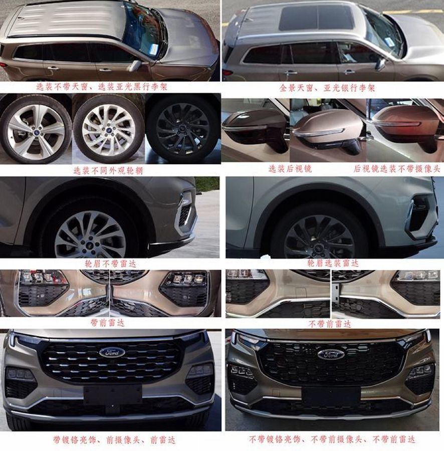 NOVAS FOTOS FLAGRANTES DO FORD EQUATOR 2021 REVELAM UM INTERIOR LUXUOSO E TECNOLÓGICO, foto 11