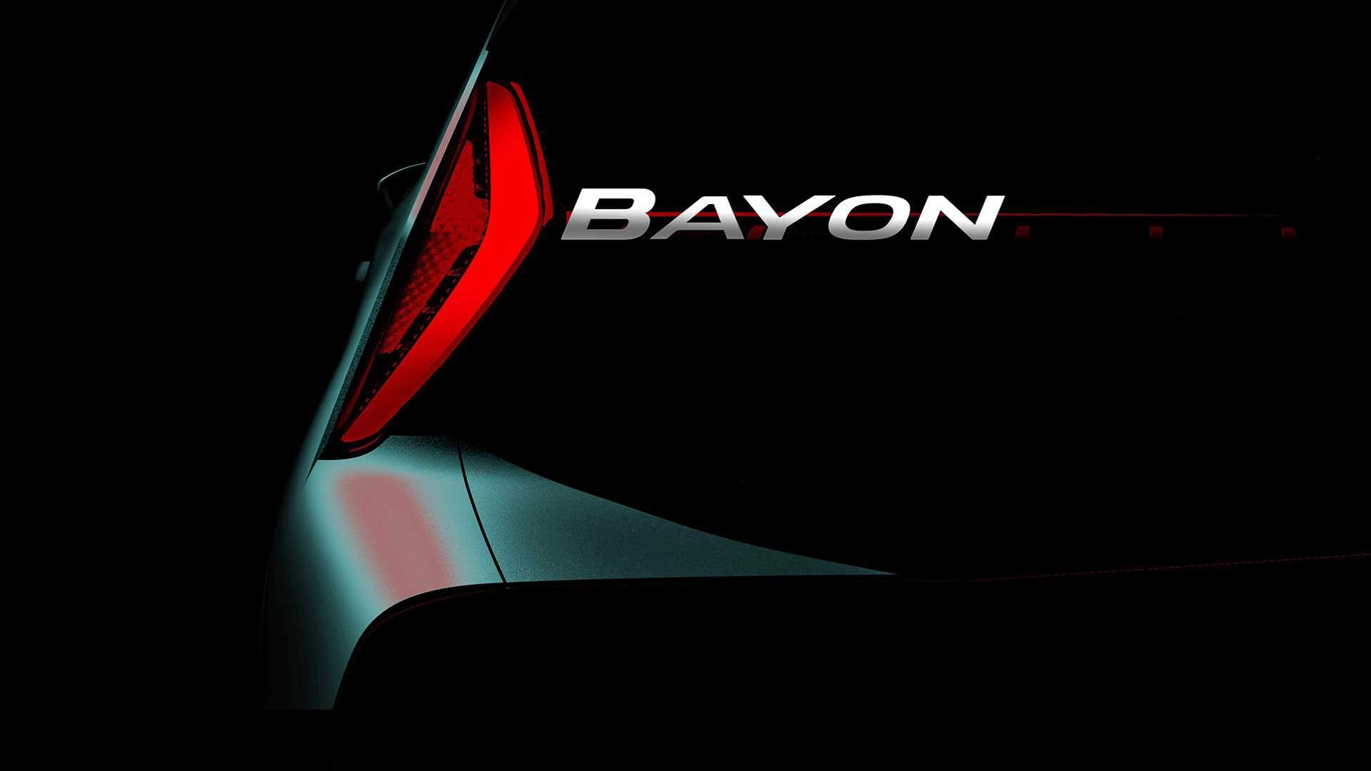 PRIMEIROS TEASERS DO HYUNDAI BAYON REVELAM SUA AFILADA FRENTE, foto 2