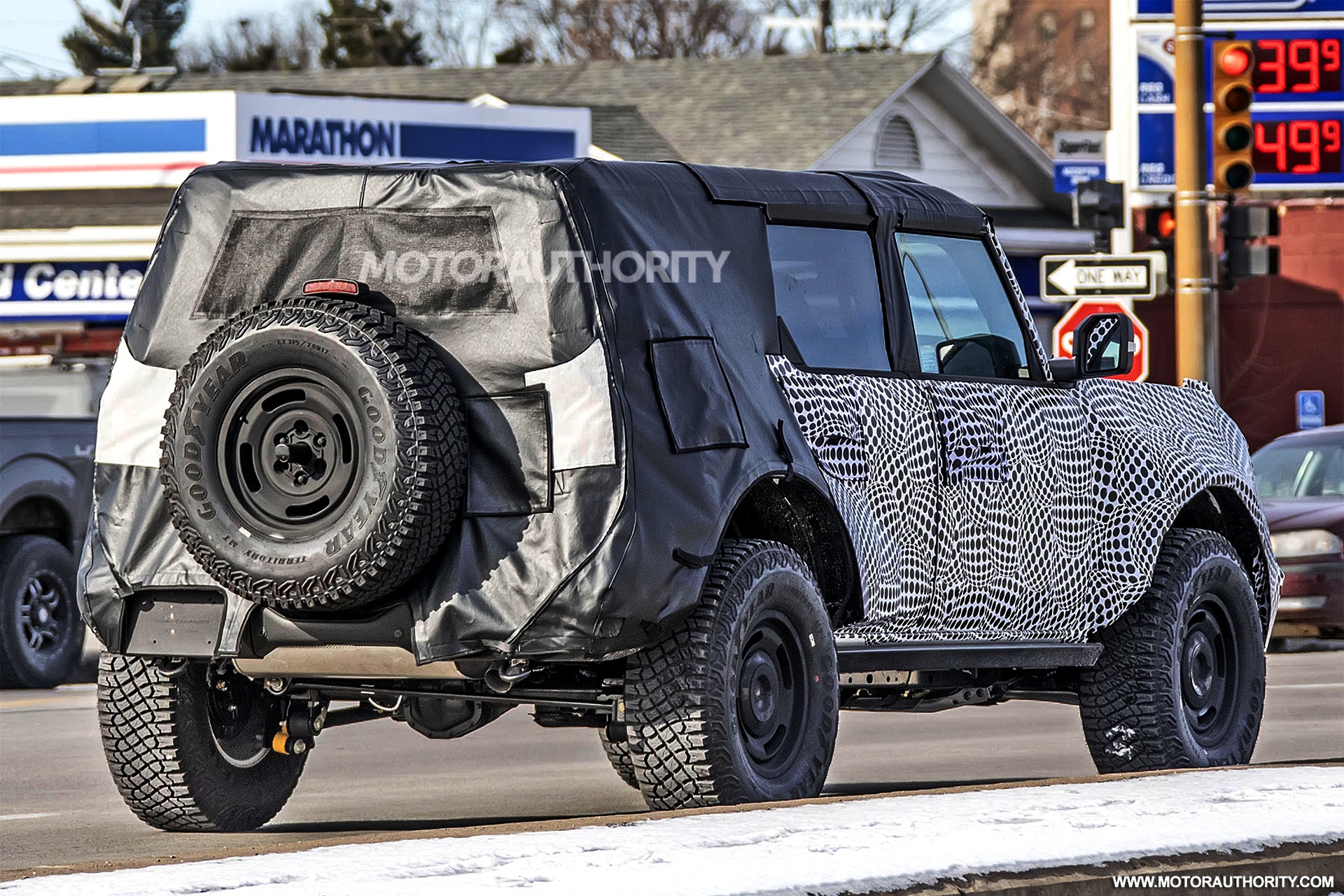 FUTURO FORD BRONCO HERITAGE EDITION 2022 FLAGRADO PELA PRIMEIRA VEZ, foto 6