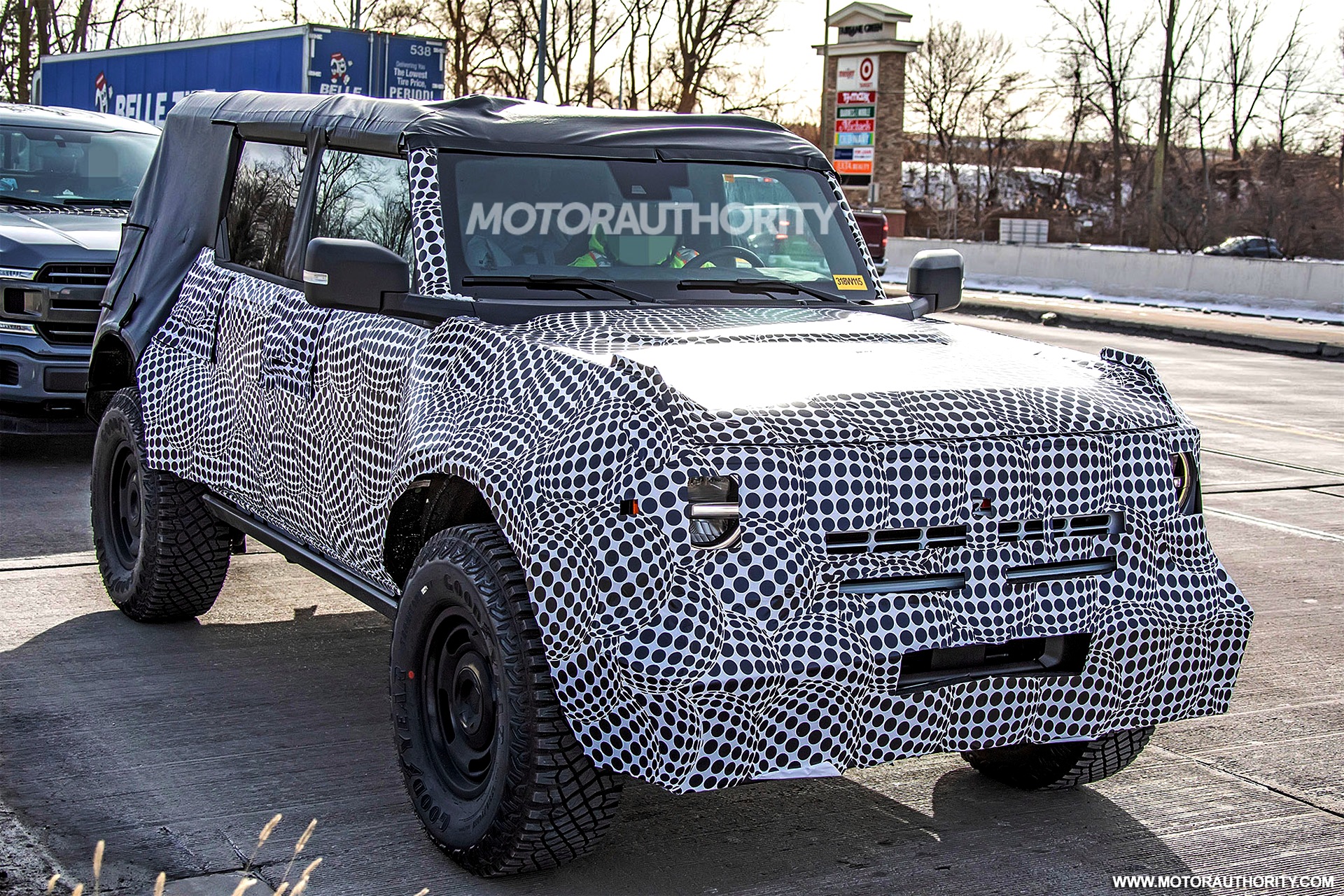 FUTURO FORD BRONCO HERITAGE EDITION 2022 FLAGRADO PELA PRIMEIRA VEZ, foto 8