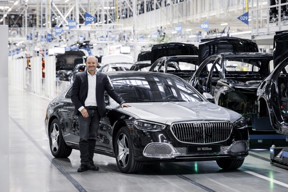NOVO RECORDE DE PRODUÇÃO NA MERCEDES-BENZ: 50 MILHÕES DE CARROS FABRICADOS EM SINDELFINGEN, foto 1