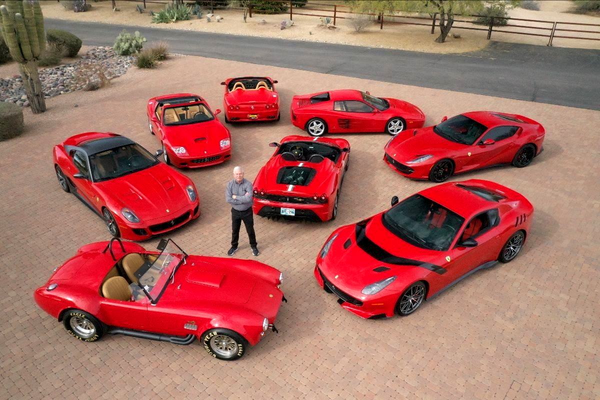 UMA IMPRESSIONANTE COLEÇÃO COMPLETA DE SUPERESPORTIVOS E MUSCLE CARS SERÁ LEILOADA, foto 1