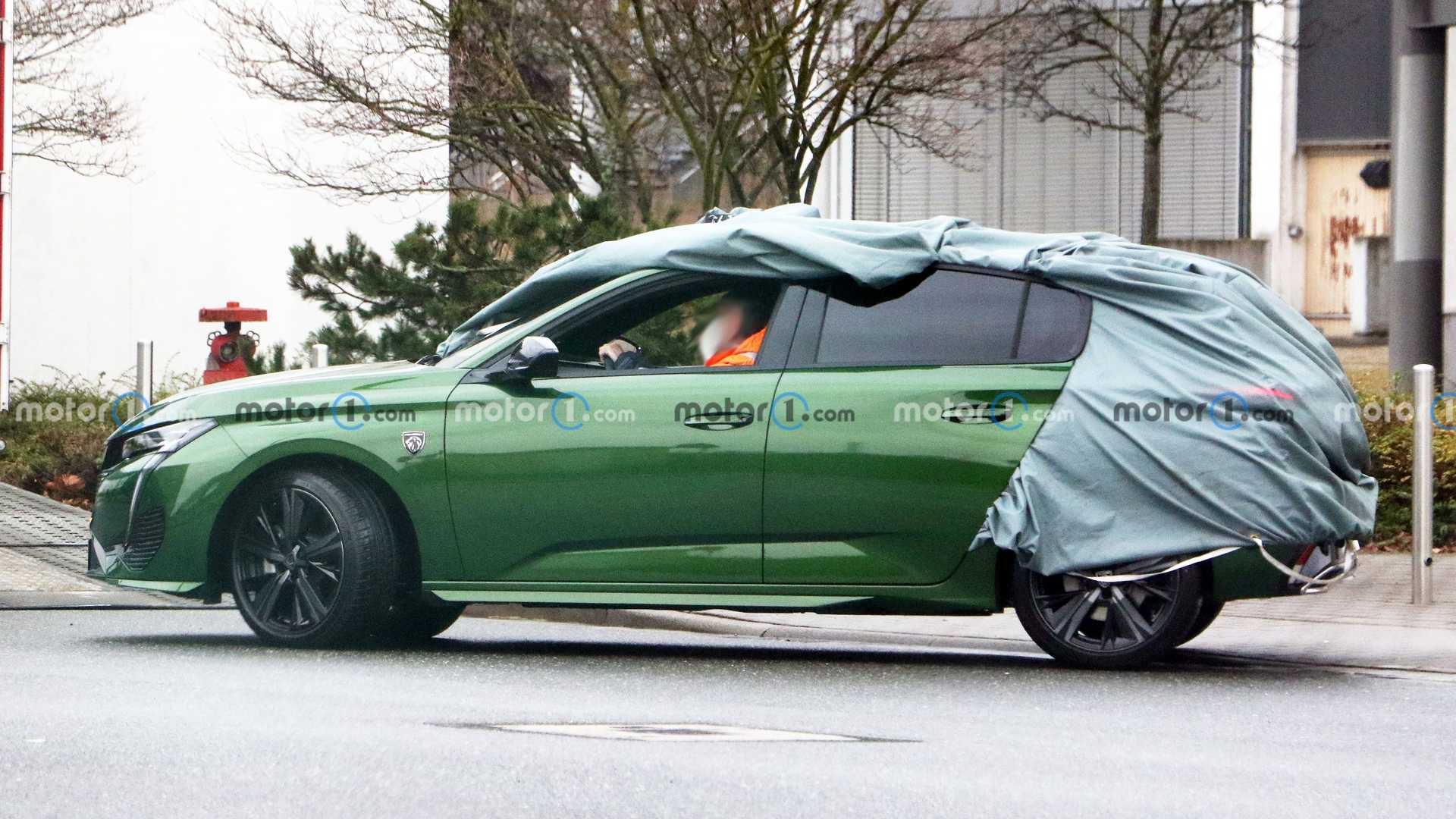 NOVO PEUGEOT 308 FOTOGRAFADO DESPIDO DE CAMUFLAGEM, foto 10