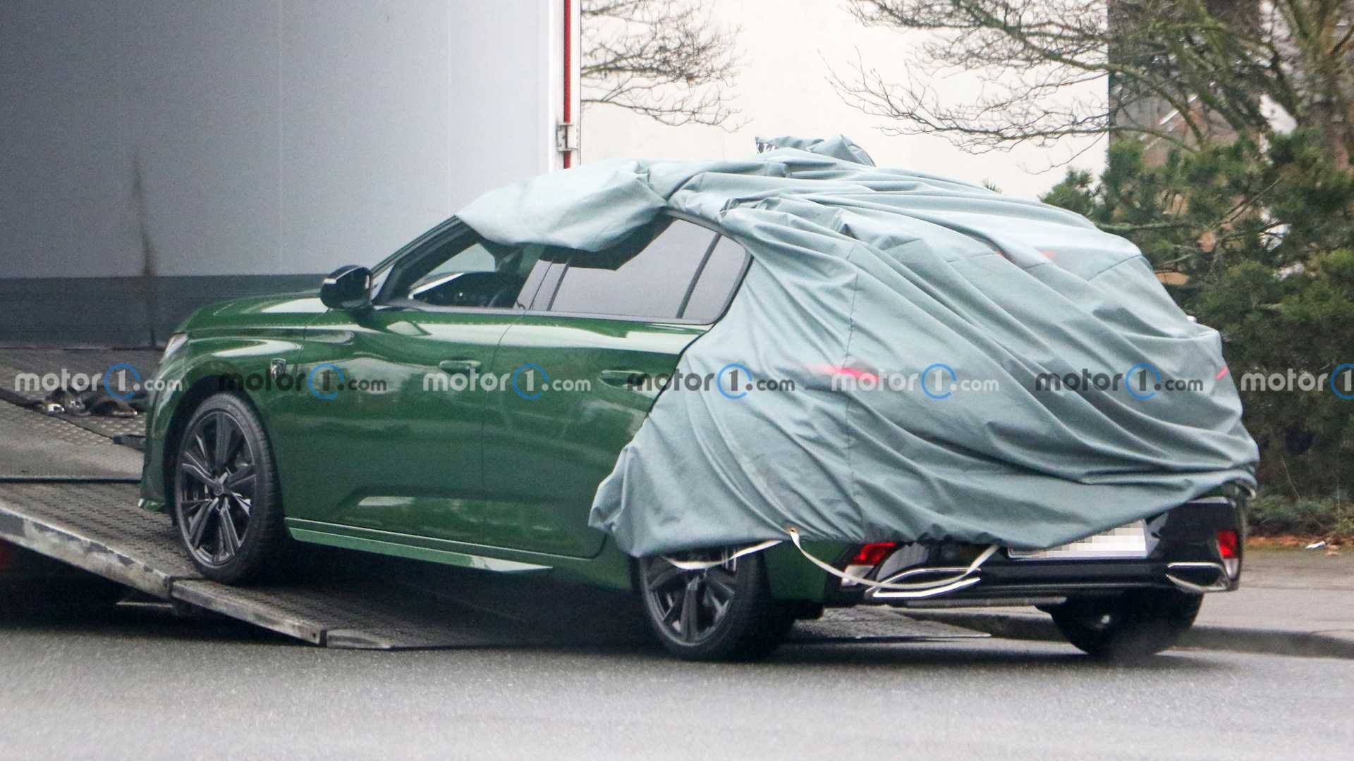 NOVO PEUGEOT 308 FOTOGRAFADO DESPIDO DE CAMUFLAGEM, foto 15