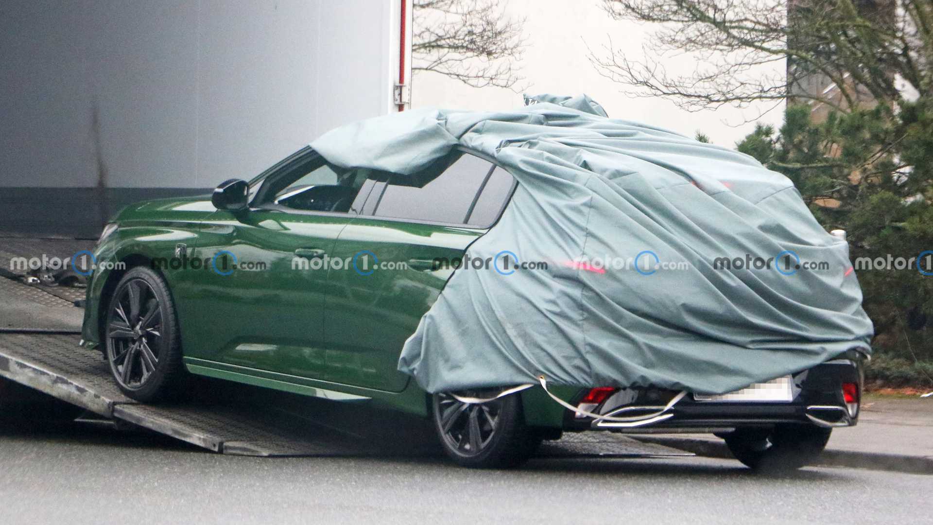 NOVO PEUGEOT 308 FOTOGRAFADO DESPIDO DE CAMUFLAGEM, foto 16