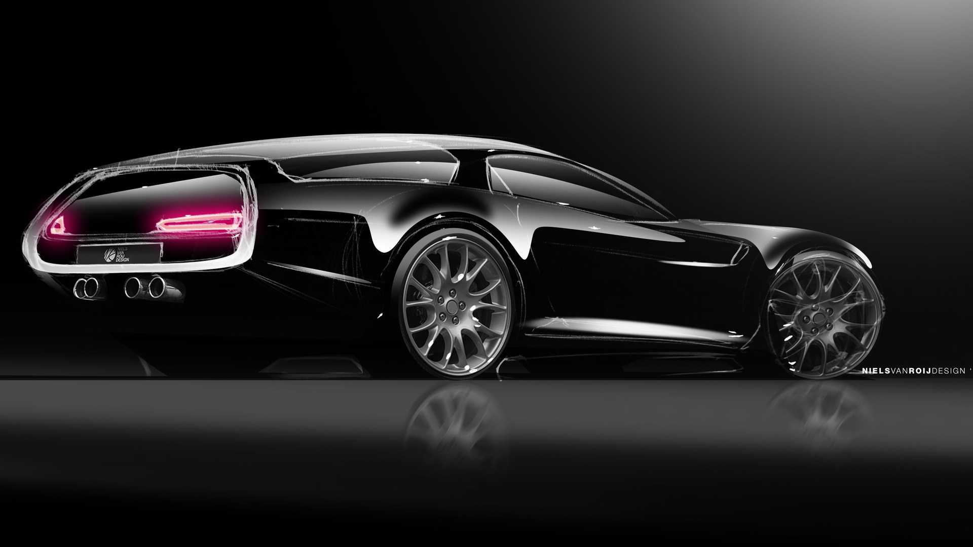 DAYTONA SHOOTING BRAKE HOMMAGE: NIELS VAN ROIJ DESIGN VOLTA A REINTERPRETAR OUTRA LENDA, foto 1