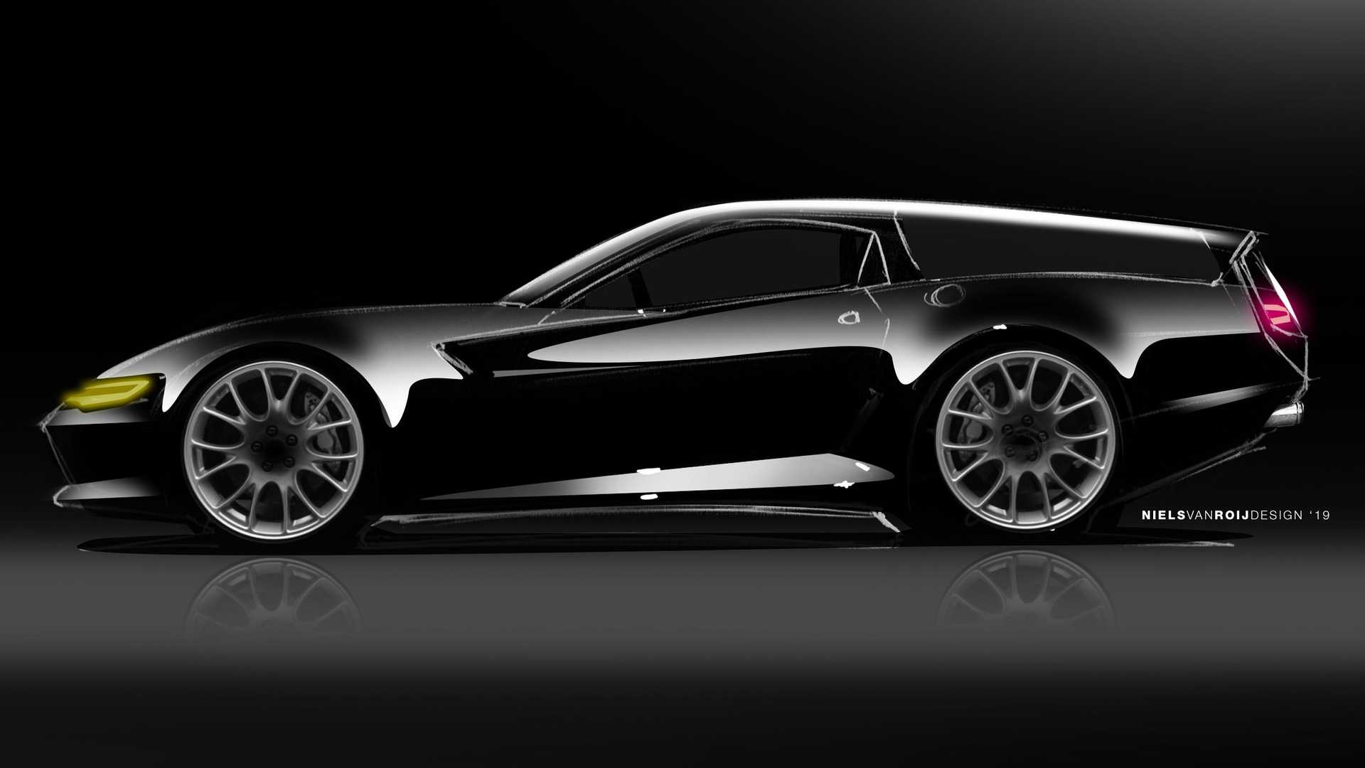 DAYTONA SHOOTING BRAKE HOMMAGE: NIELS VAN ROIJ DESIGN VOLTA A REINTERPRETAR OUTRA LENDA, foto 2