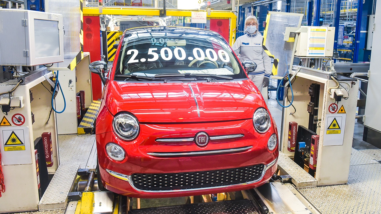 A PRODUÇÃO DO FIAT 500 NA POLÔNIA ALCANÇA OS 2.5 MILHÕES DE CARROS, foto 1
