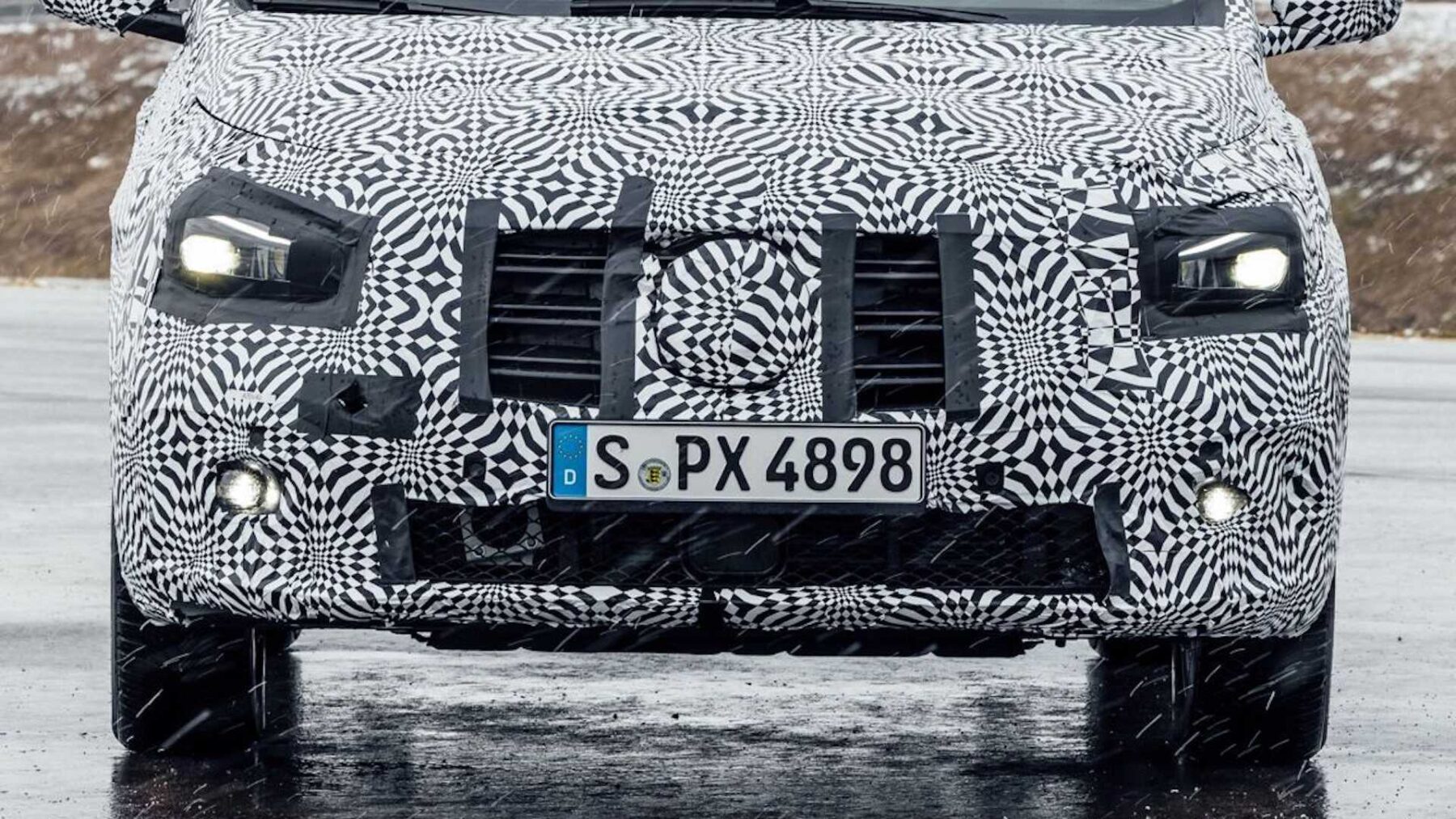 SURGEM AS PRIMEIRAS IMAGENS DO MERCEDES-BENZ eCITAN 2022, O RENAULT KANGOO COM O EMBLEMA DA ESTRELA, foto 2
