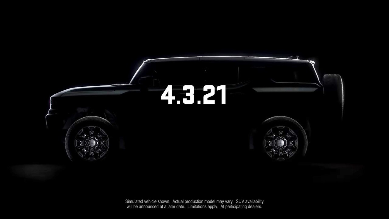 PRIMEIRO VÍDEO TEASER DO NOVO GMC HUMMER SUV MOSTRA SEU TETO DESMONTÁVEL, foto 1