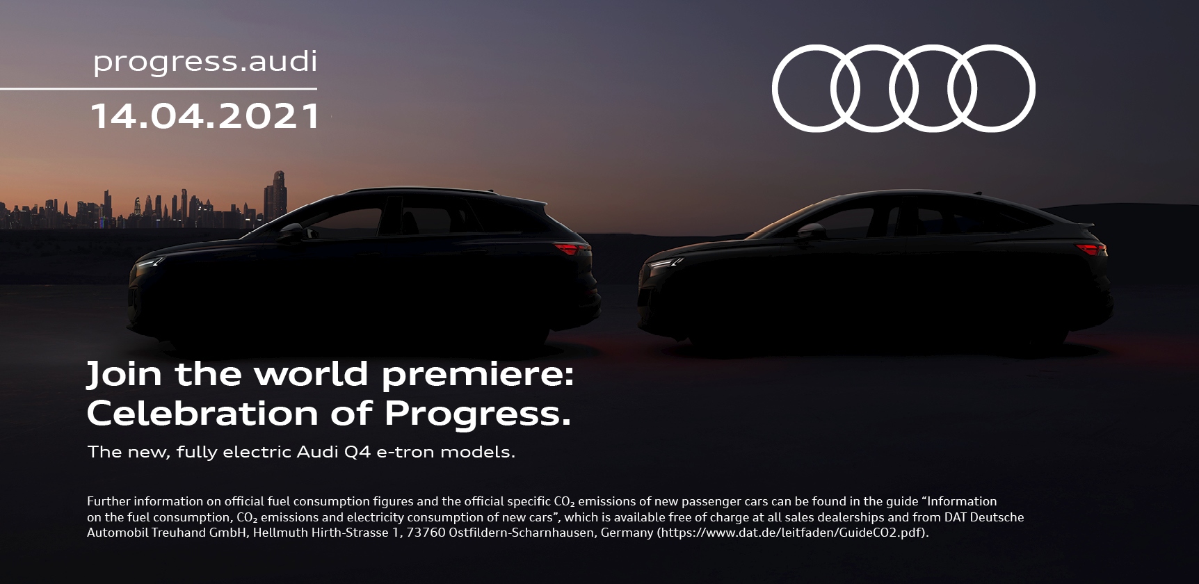 AUDI ANUNCIA A APRESENTAÇÃO DOS NOVOS Q4 E-TRON E Q4 SPORTBACK E-TRON, foto 1