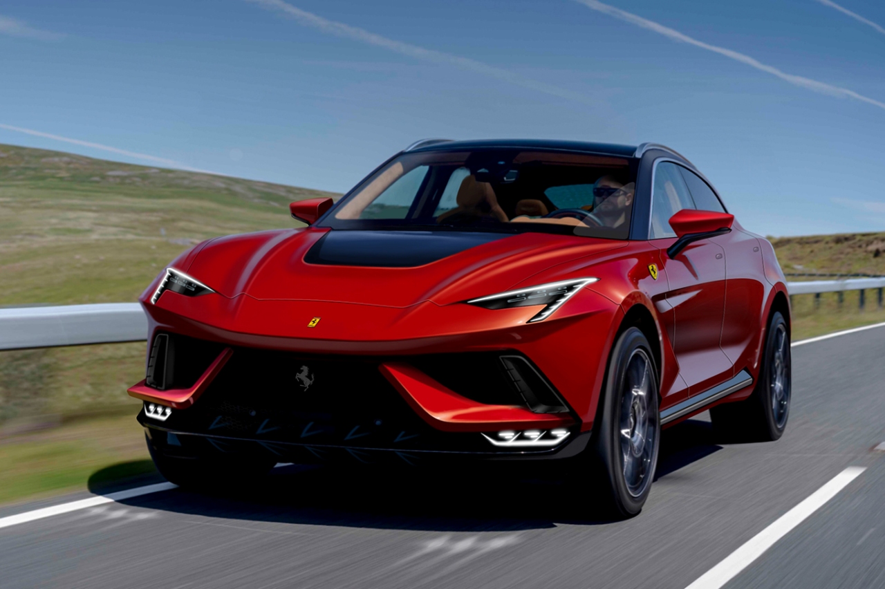ESTE PODERIA SER O DESIGN DO NOVO FERRARI PUROSANGUE, foto 1
