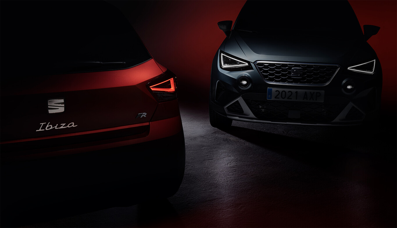 OS SEAT IBIZA E ARONA 2022 JÁ ESTÃO MUITO PRÓXIMOS E REVELAM SEU FACELIFT NESTE TEASER, foto 1