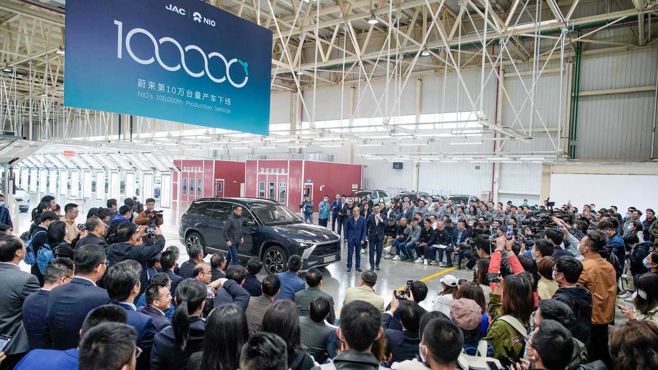 NIO FABRICA A UNIDADE Nº 100.000 DE SUA LINHA ELÉTRICA EM MENOS DE 3 ANOS, foto 3