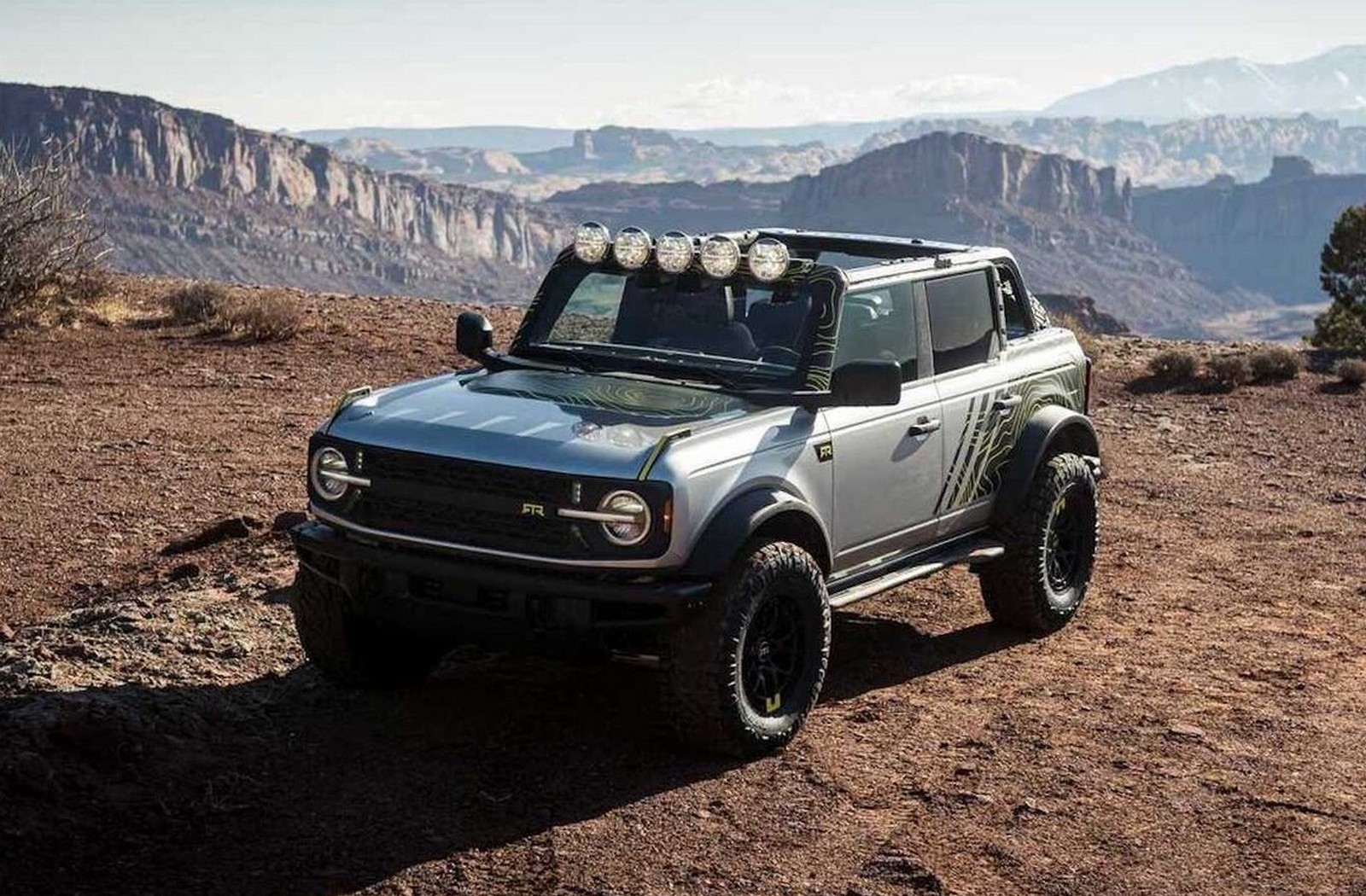 FORD BRONCO BY RTR: O PROTÓTIPO DESENVOLVIDO PELO PILOTO VAUGHN GITTIN JR PROMETE SER MUITO CAPAZ, foto 1