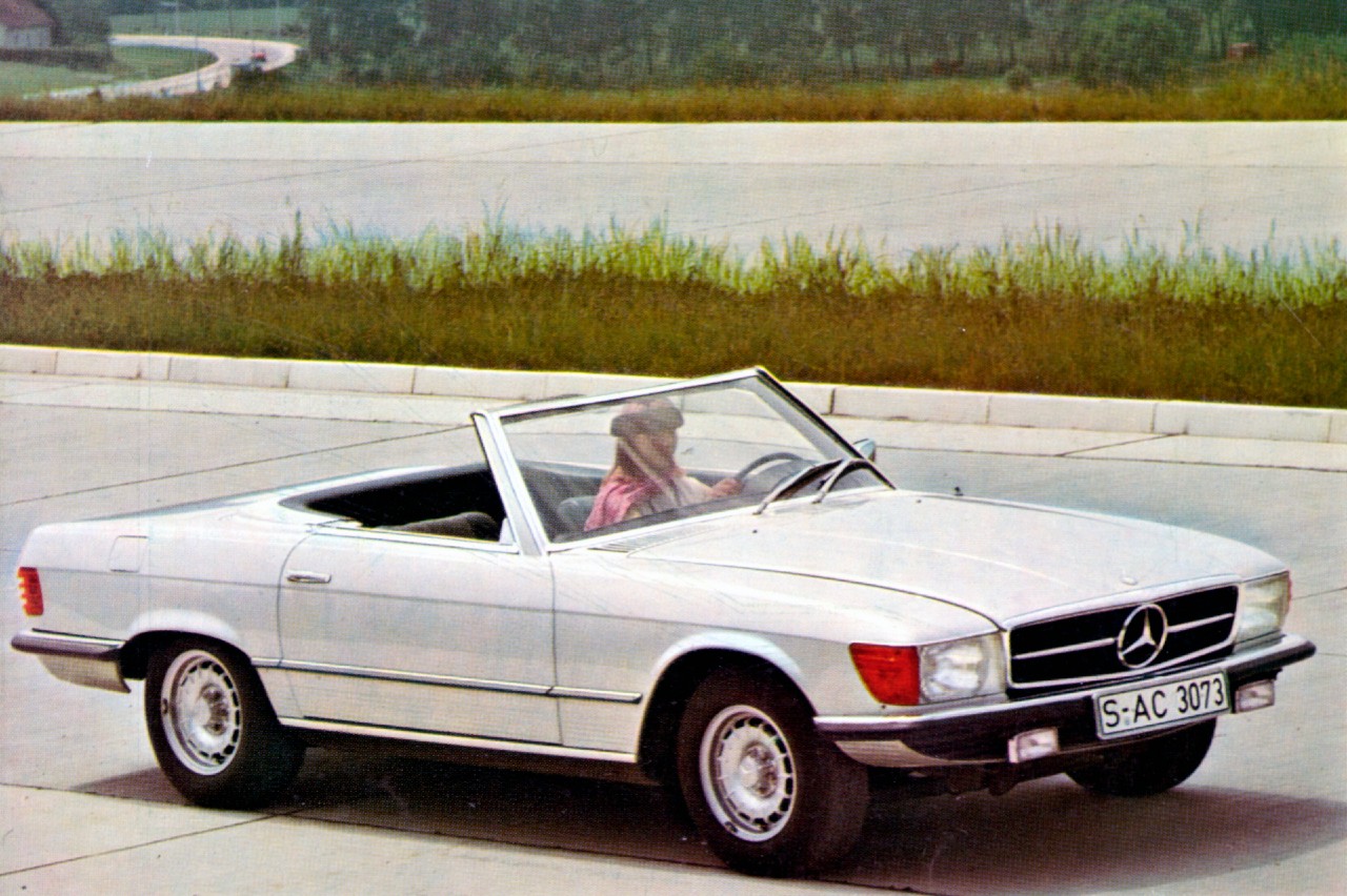 O MERCEDES-BENZ SL DA GERAÇÃO R107 CUMPRE 50 ANOS, foto 4