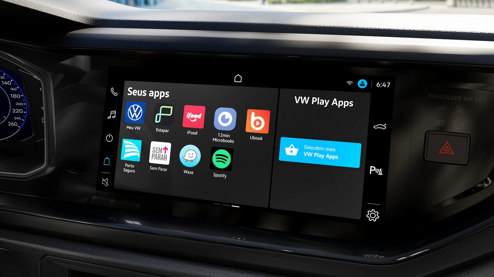 VOLKSWAGEN POLO E VIRTUS 2022 GANHAM VW PLAY E NOVOS APPS, foto 4