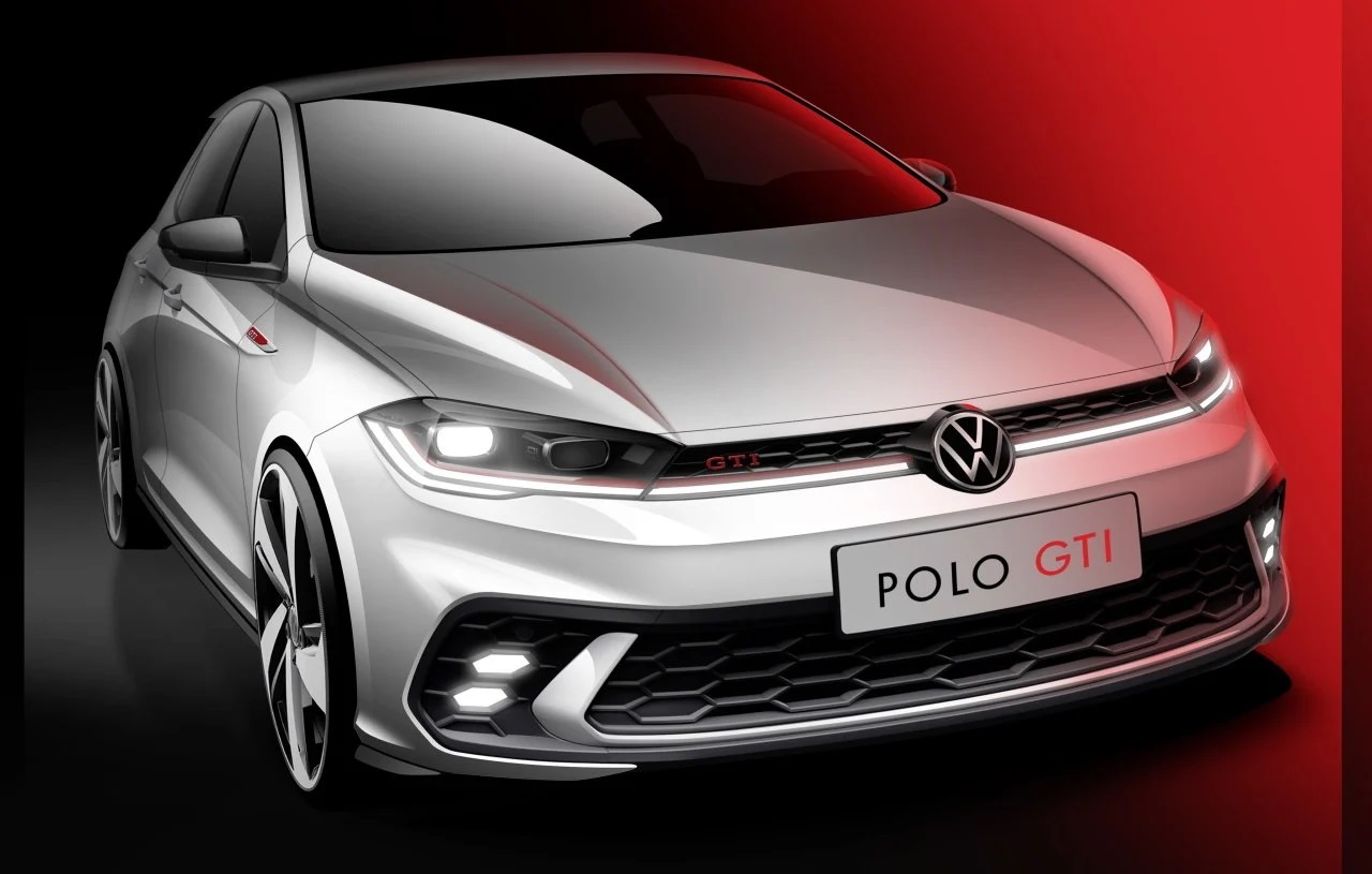 VOLKSWAGEN MOSTRA A PRIMEIRA IMAGEM DO FUTURO POLO GTI 2022, foto 1
