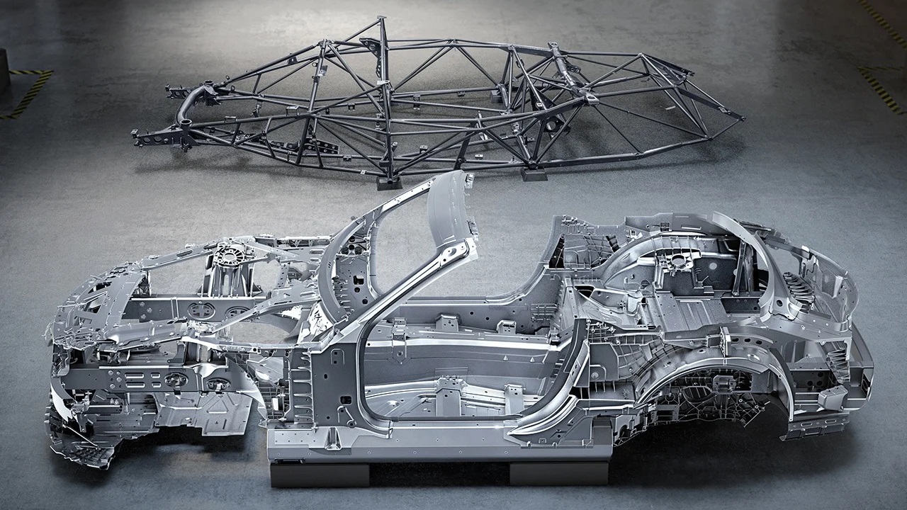 AS ENTRANHAS DO NOVO MERCEDES-AMG SL APARECEM NESTE ADIANTAMENTO OFICIAL, foto 3