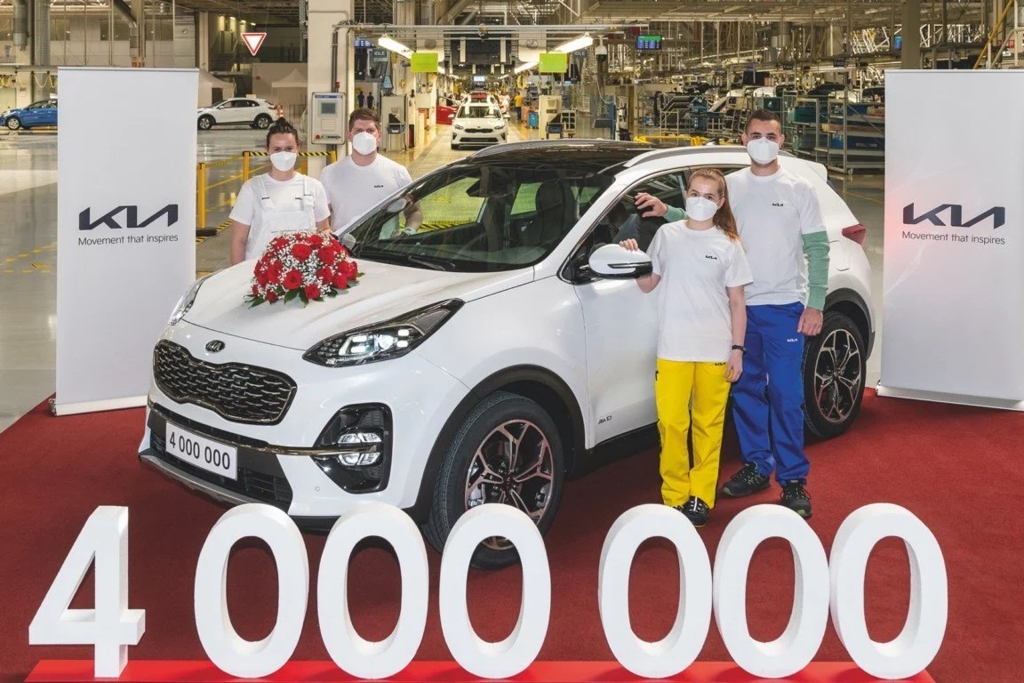 FÁBRICA DA KIA NA ESLOVÁQUIA ATINGE UM NOVO RECORDE DE PRODUÇÃO, foto 1