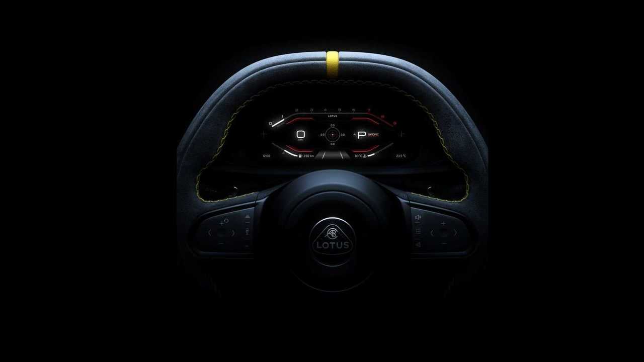 REVELADO EM FORMA DE TEASER O TECNOLÓGICO POSTO DE COMANDO DO NOVO LOTUS EMIRA, foto 1