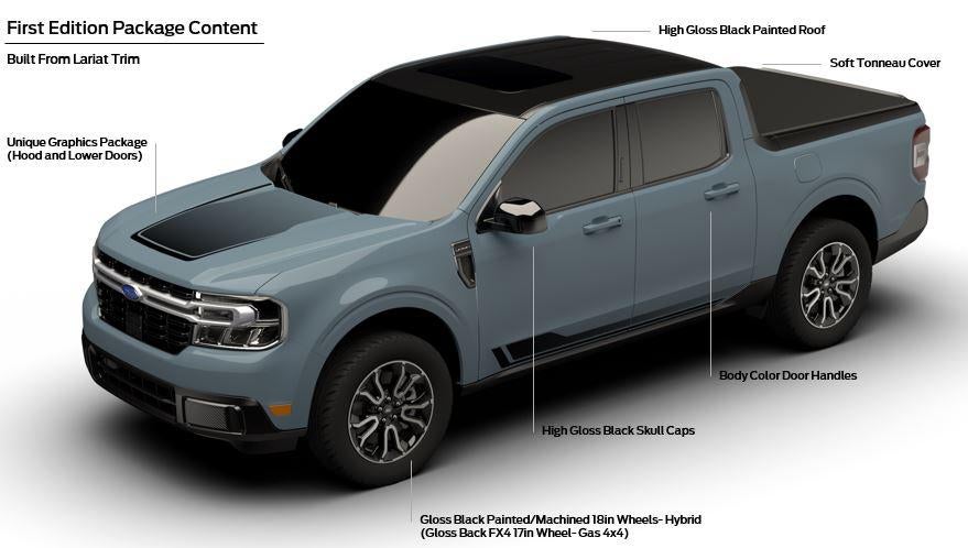 FORD MAVERICK FIRST EDITION 2022 VAZA INVOLUNTARIAMENTE ATRAVÉS DA PRÓPRIA MARCA, foto 1