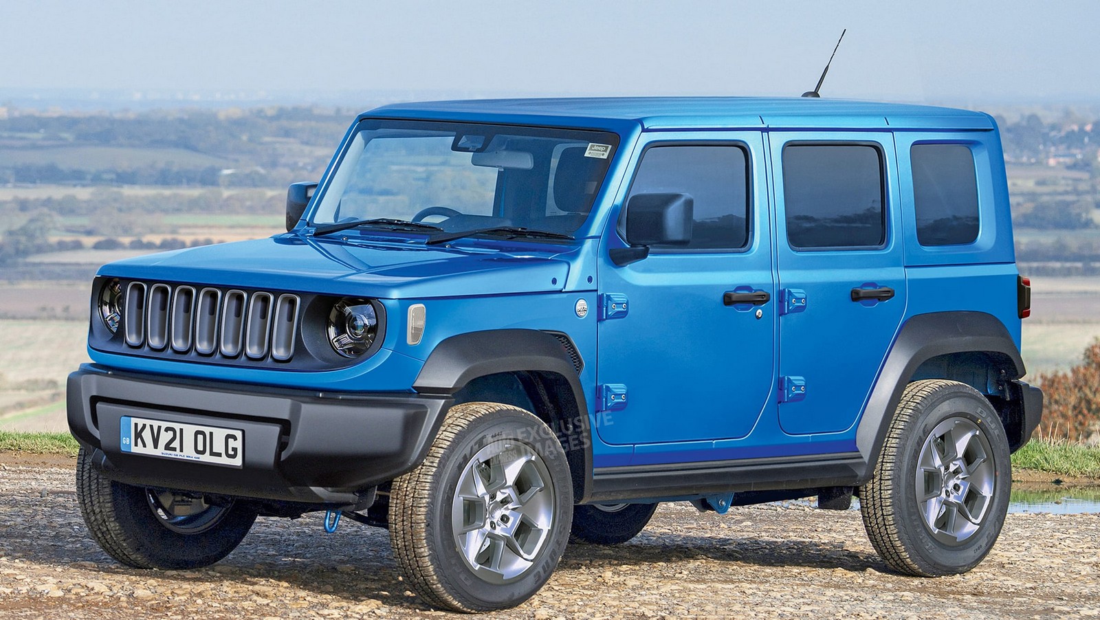 JEEP TRABALHA EM UM NOVO SUV 100% ELÉTRICO PARA BRIGAR COM O SUZUKI JIMNY, foto 1