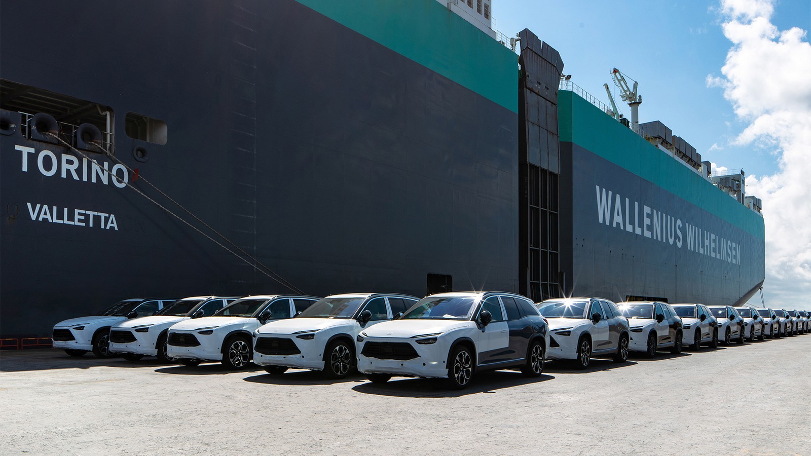 O PRIMEIRO LOTE DO NIO ES8, O TECNOLÓGICO SUV ELÉTRICO CHINÊS, JÁ SEGUE PARA A EUROPA, foto 4