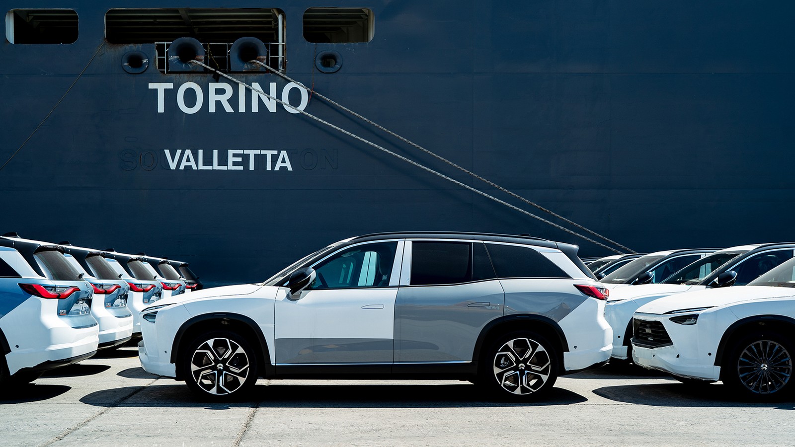 O PRIMEIRO LOTE DO NIO ES8, O TECNOLÓGICO SUV ELÉTRICO CHINÊS, JÁ SEGUE PARA A EUROPA, foto 5